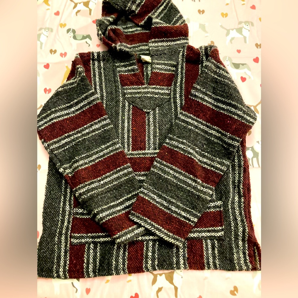 Baja hoodie Baja sweatshirt drug rug